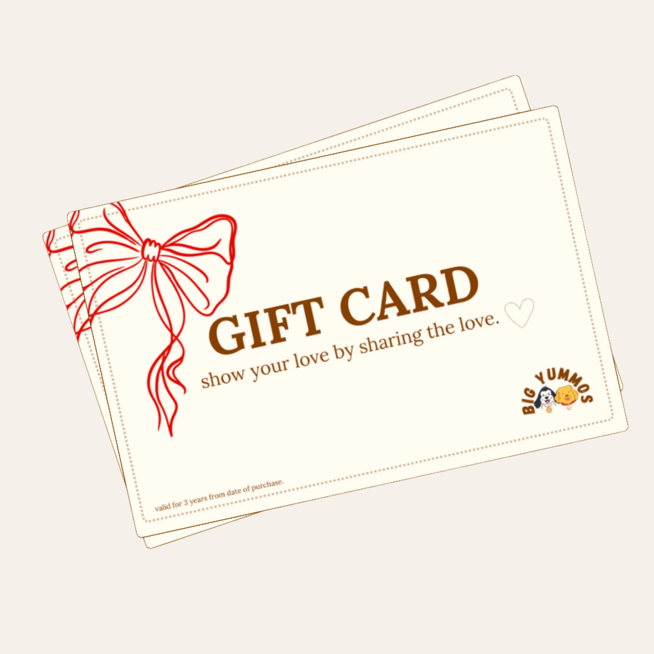 BIG YUMMOS Gift Cards